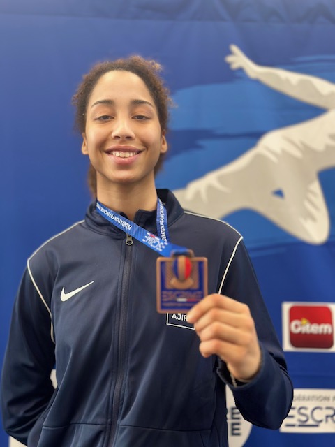 Et une nouvelle médaille de bronze pour Lana Tarin