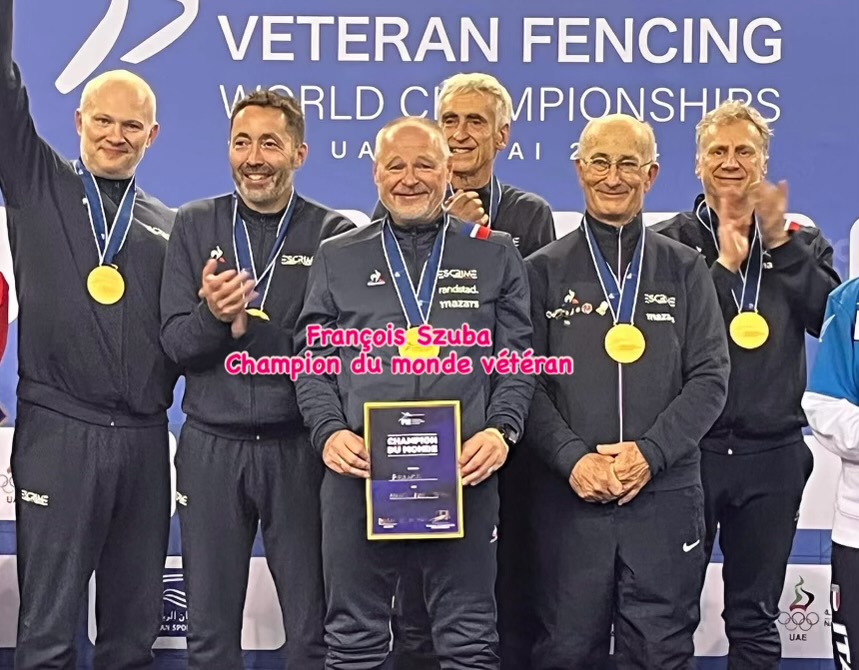 Nouvelle médaille d’or pour François SZUBA